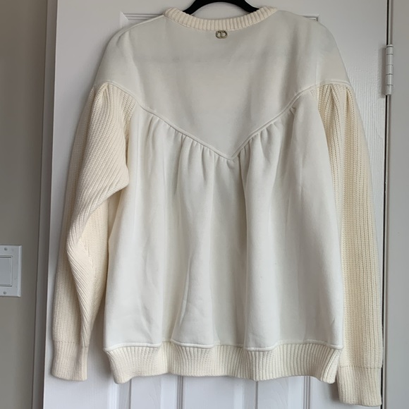 Twinset Contrast Stitch Knit/Fleece Top - Picture 10 of 12